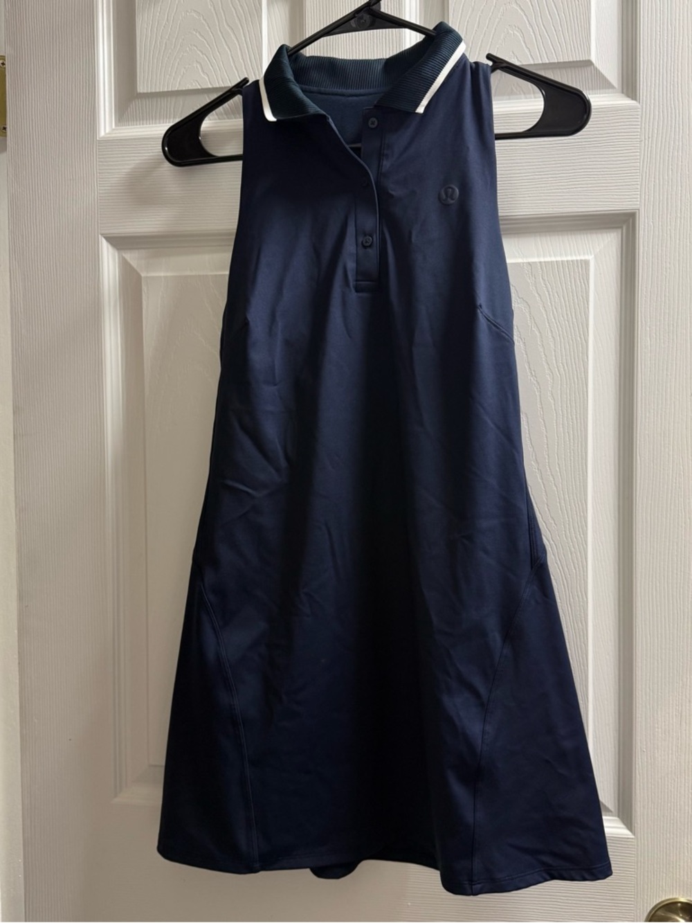 lululemon athletica Navy Sleeveless Polo Dress